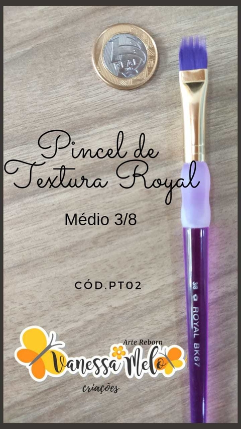 Pincel Premium 1/4 para pintar pelo Reborn