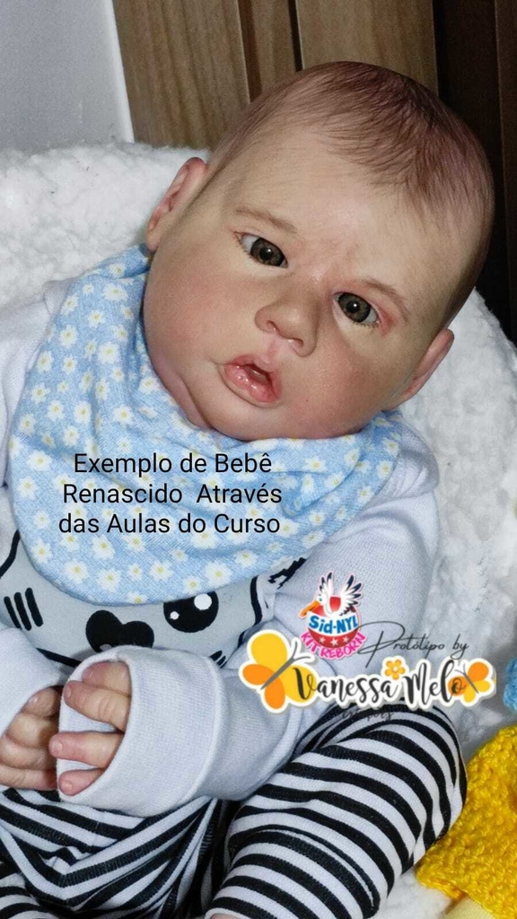 KIT AULA MEU PRIMEIRO BEBÊ REBORN