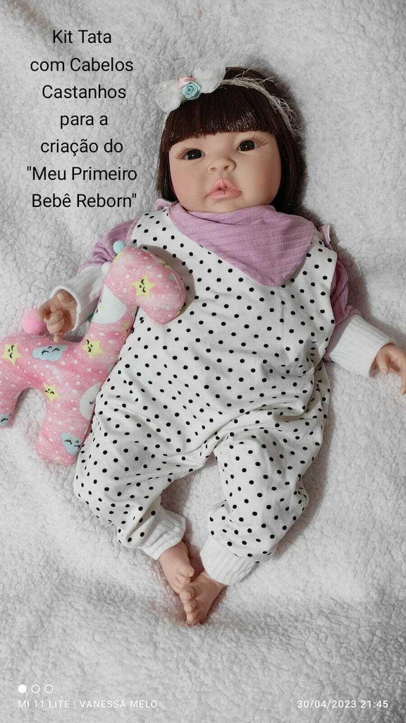 KIT DE TINTAS ECONÔMICO PARA FAZER O PRIMEIRO BEBÊ REBORN