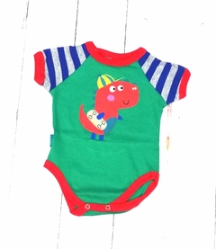 body bordado dino gorrito