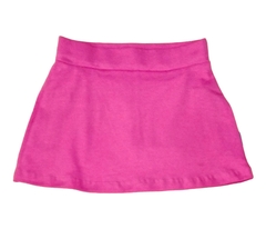 short con pollera chicle