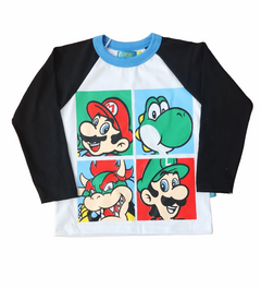 Remera Mario Bros