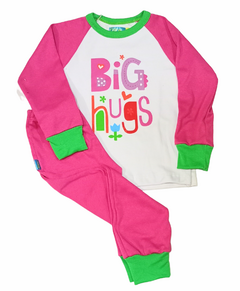 Pijama Big Hugs fucsia