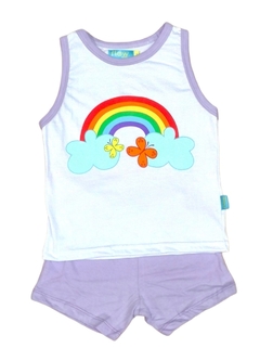 pijama musculosa arco iris