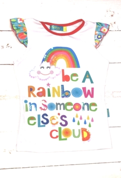 remera rainbow verano