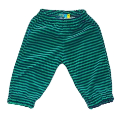 pantalòn plush bebè verde/azul