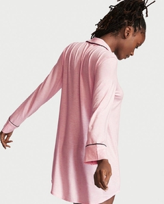 Pijama Victoria’s Secret - Camison de Modal rosa en internet