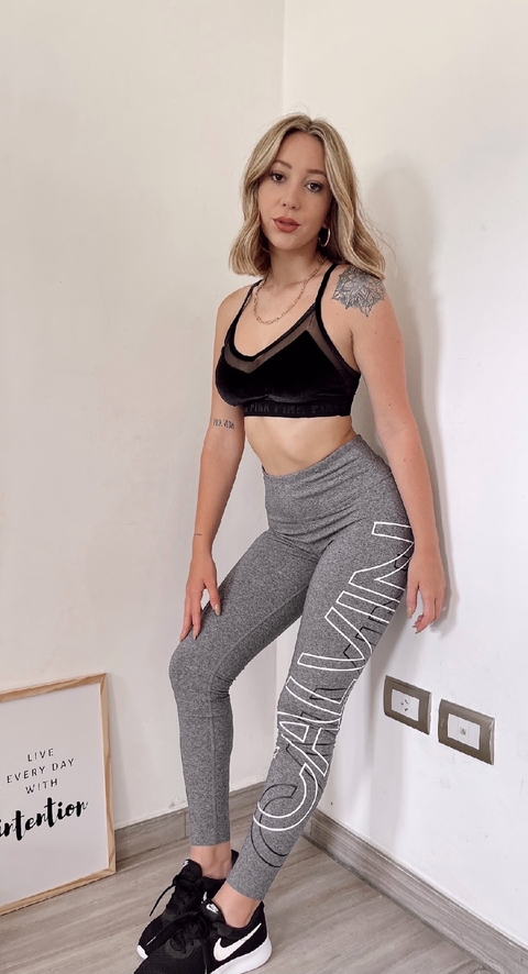 Legging calvin top klein gris