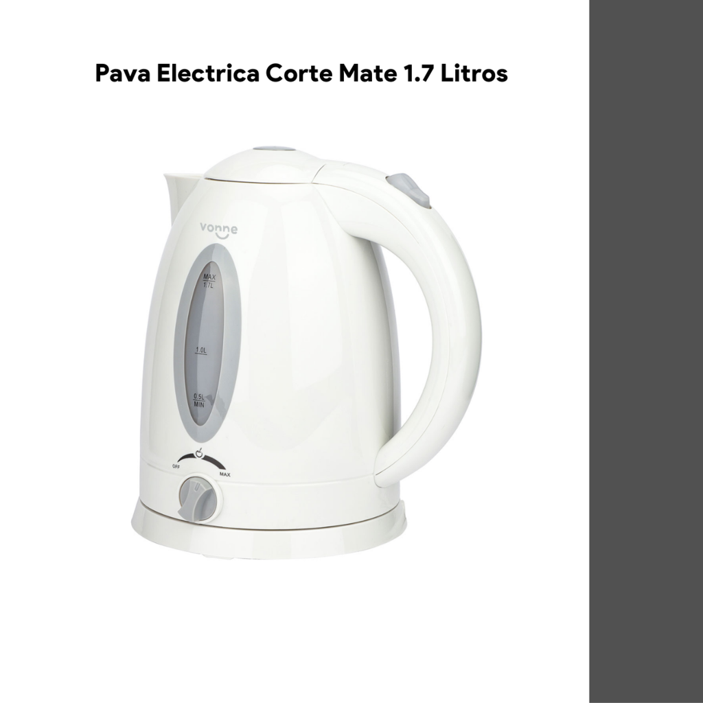 Pava Eléctrica Ultracomb Pe-4909 Termo Mate 1.7 Lts. Premium