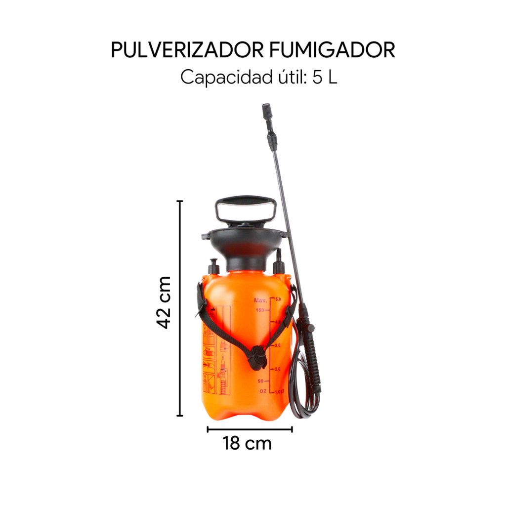 Fumigador Pulverizador 5 litros – Importaciones EVENT