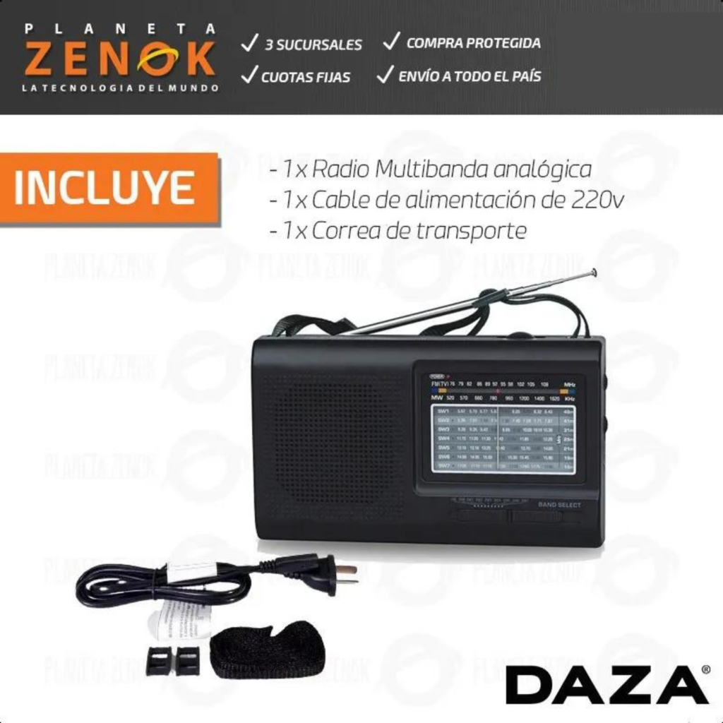 Radio Analogica 220v AM FM