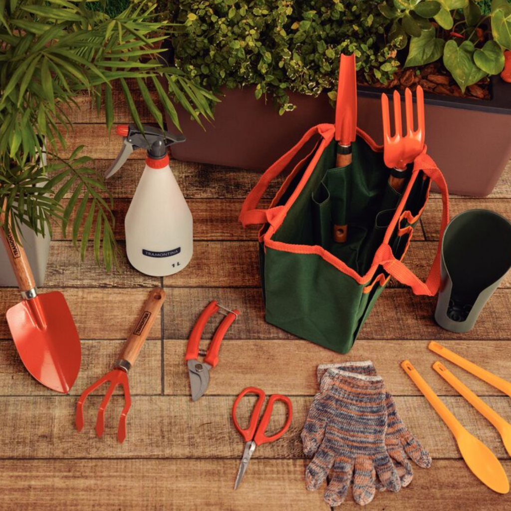 Conjunto de herramientas de jardinería