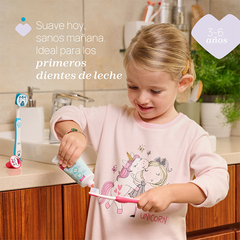 CHICCO CEPILLO DENTAL HIPO ROSA 3-6 AÑOS - tienda online