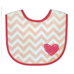 MI BES BABERO MEDIANO BORDADO Y ESTAMPADO ZIGZAG ANCLA Y CORAZÓN 1002504 - comprar online