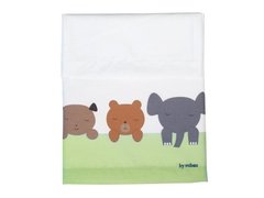 MI BES SÁBANA CUNA 3 PIEZAS SUBLIMADA ANIMALES 1013820 - tienda online