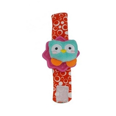 Imagen de WOODY TOYS PULSERA SONAJERO CON MORDILLO +3M