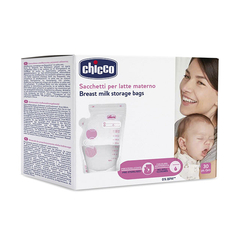 CHICCO BOLSAS CONTENEDORAS DE LECHE X 30 PZS