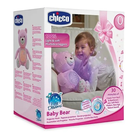 CHICCO PROYECTOR BABY BEAR ROSA 80151 +0M