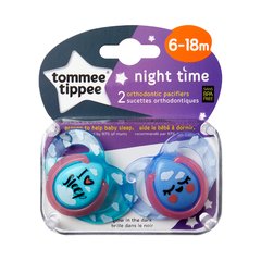 TOMMEE TIPPEE SET DE 2 CHUPETES NIGHT TIME 6-18 M en internet