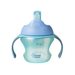 TOMMEE TIPPEE VASO 125 ML FIRST STRAW TRANSICIÓN 1 PK 54800540 +6M - Childs Especialistas en Bebes