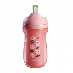 TOMMEE TIPPEE VASO 266 ML TRAINER STRAW CUP 1 PK TERMICO +12M - comprar online