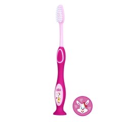 CHICCO CEPILLO DENTAL ROSA 3-6 AÑOS