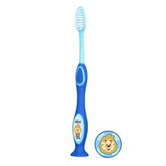 CHICCO CEPILLO DENTAL AZUL 3-6 AÑOS