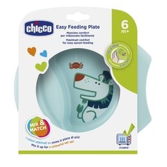 CHICCO PLATO EASY FEEDING 6M+ CELESTE