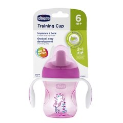 CHICCO VASO TRAINING CUP ROSA / VIOLETA +6M - comprar online