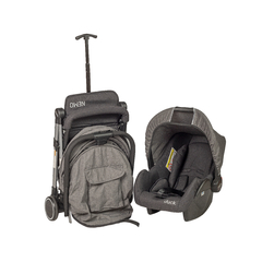 Imagen de DUCK TRAVEL SYSTEM ULTRACOMPACTO NEMO GRIS MELANGE Y NEGRO