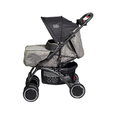 BABYONE TRAVEL SYSTEM MANIJA REBATIBLE TREND PRO NEGRO GRIS MELANGE - tienda online