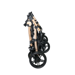 BABYONE TRAVEL SYSTEM MODULAR LAIKA NEGRO DORADO