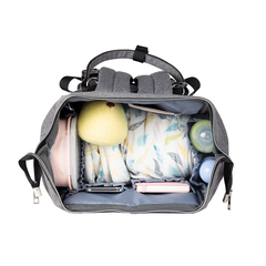 PRIORI MOCHILA MATERNAL GRIS CON CAMBIADOR AC8305 - comprar online