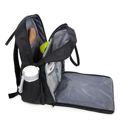 PRIORI MOCHILA MATERNAL NEGRA CON BOLSILLOS AC8306 - comprar online