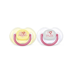 AVENT CHUPETE 0-6 X 2 I LOVE MAMA NIÑA SCF172/52 - comprar online