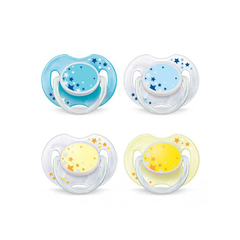 AVENT CHUPETE 0-6M NOCTURNO BPA FREE X 2 UNIDADES SCF176/18 - comprar online