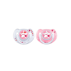 AVENT CHUPETE 6-18M NOCTURNO NENA BPA FREE X 2 UNIDADES SCF176/24 - comprar online