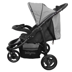 BABYONE JOGGER TORO GRIS MELANGE - comprar online