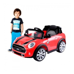 BIEMME AUTO MINI COOPER ROJO 12V 7002