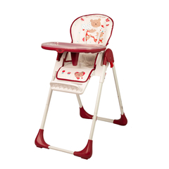 BABYONE SILLA DE COMER BRUNCH ROJA OSO EN MOTO - comprar online