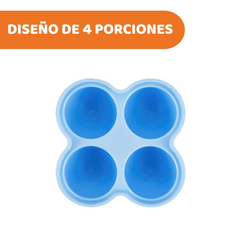 CHICCO CUBETERAS DE SILICONAS 4 PORCIONES +6M en internet