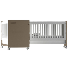 BABYONE CUNA PREMIUM MDF LACA ALMENDRA - comprar online