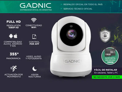 GADNIC CAMARA IP WIFI P2P P2P00010 - comprar online