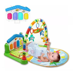 GIMNASIO PIANO DE BEBE MUSICAL VERDE 1765529