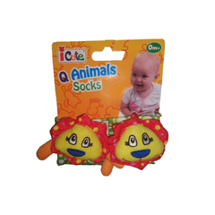 I CUTE ANIMAL MEDIAS CON SONAJERO Q LION QT70014 +0M