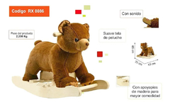 JEM MECEDOR OSO CON SONIDO 8086 +36M - comprar online