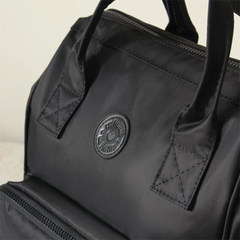 LAS FLORITAS MOCHILA MATERNAL PARIS NEGRO - comprar online