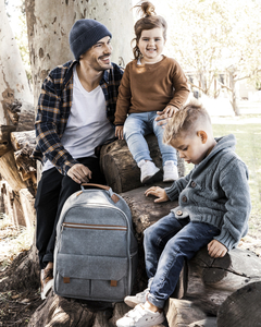 HAPPY LITTLE MOMENTS MOCHILA MATILDA GRIS - tienda online