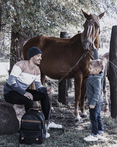 Imagen de HAPPY LITTLE MOMENTS MOCHILA MATILDA NEGRA