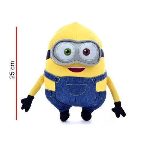 PHI PHI TOYS MINIONS 3D FABRIC GOOGLE BOB 25 CM MN076